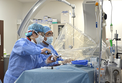 心臓疾患専用心臓カテーテル室の新設